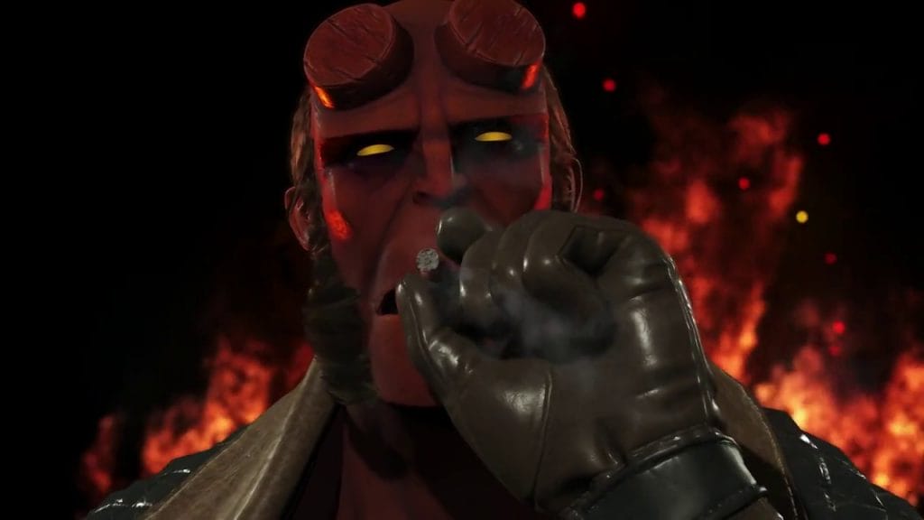 Injustice 2 hellboy