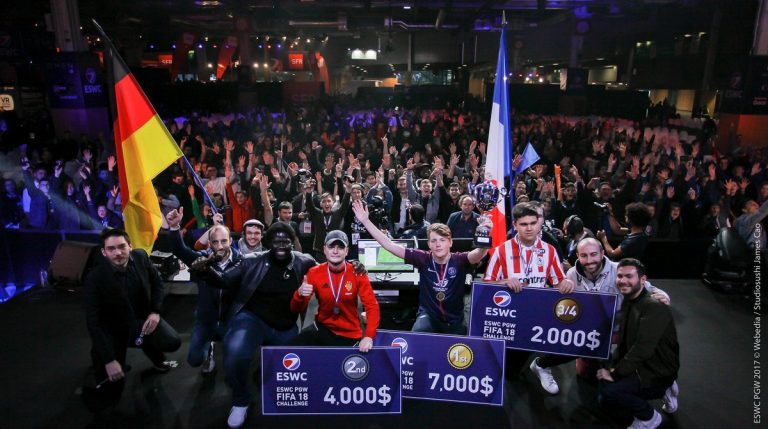 Lev Vinken eindigt heel knap als derde bij de ESWC FIFA 18 Challenge!