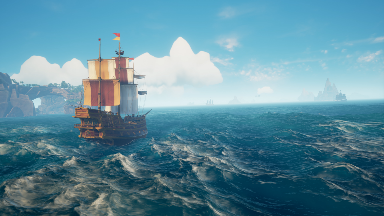 [E3 2019] Iedereen die dit weekend inlogt in Sea of Thieves krijgt gratis deze speciale Halo-schip