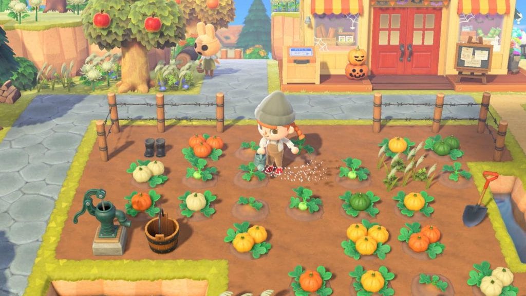 Animal Crossing halloween