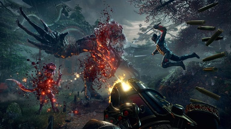 Heel veel bloed, gore en geweld in de nieuwe trailer van de shooter Shadow Warrior 3