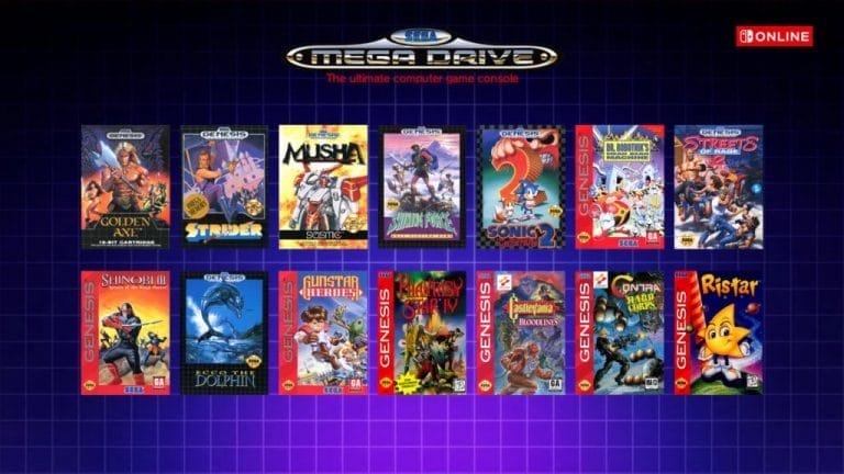 Deze 4 SEGA Genesis-games zijn nu speelbaar voor leden van Nintendo Switch Online + uitbreidingspakket