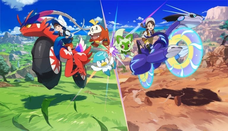Beelden tonen Pokémon Violet en Scarlet met mooiere graphics op de Nintendo Switch 2