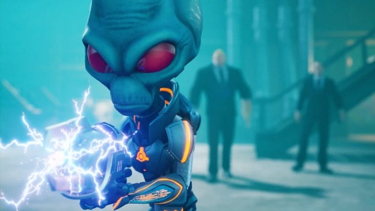 Alien tegen de mensheid in de launch trailer van Destroy All Humans! 2: Reprobed