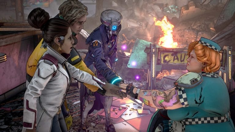 Maak kennis met de zwaarbewapende Fran in de nieuwe trailer van New Tales From The Borderlands