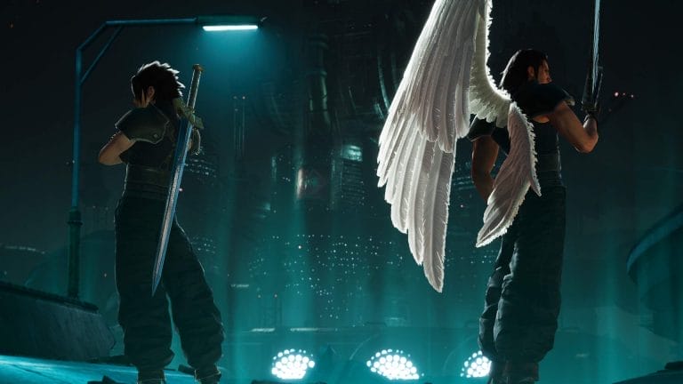 Zack, Cloud en Sephiroth in de launch trailer van Crisis Core: Final Fantasy VII Reunion