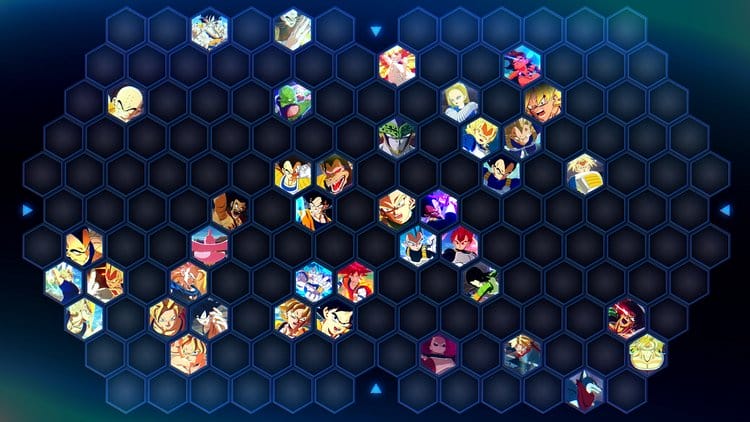 DBZ Sparking Zero current roster