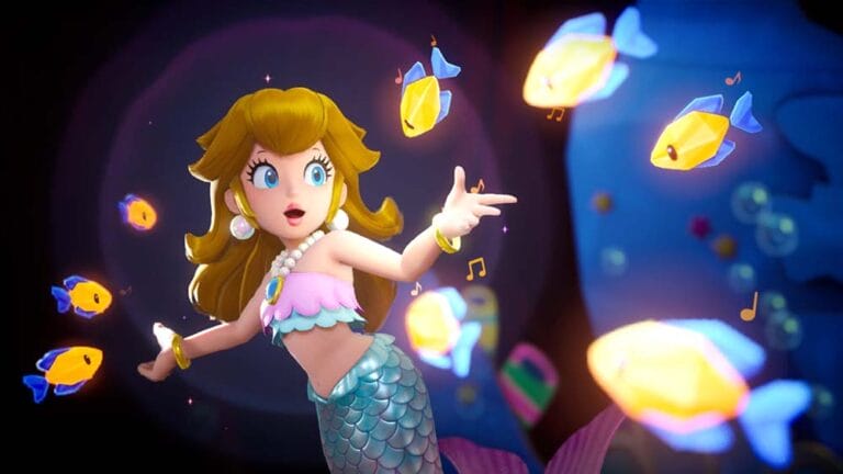 Nog meer unieke transformaties waaronder een zeemeermin in de nieuwe trailer van  Princess Peach Showtime