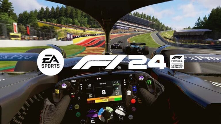 Check hier 14 minuten aan indrukwekkende raw 4K gameplay van F1 24