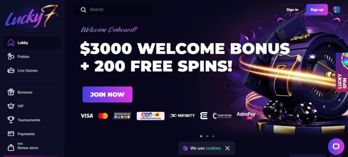 Lucky7 Casino Australia