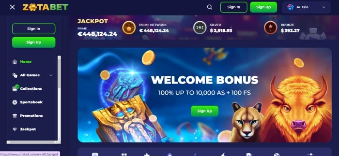 Zotabet Online Casino in Australia