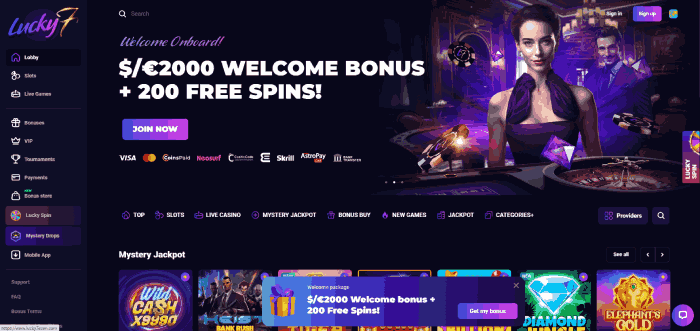 Lucky 7: Top Payouts New Casino
