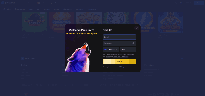 How to Deposit at New Casinos: Step 2