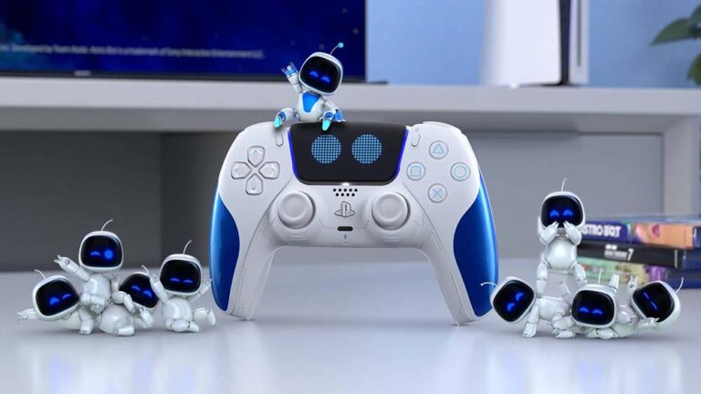 Sony onthult een hele mooie Astro Bot PlayStation 5 DualSense-controller