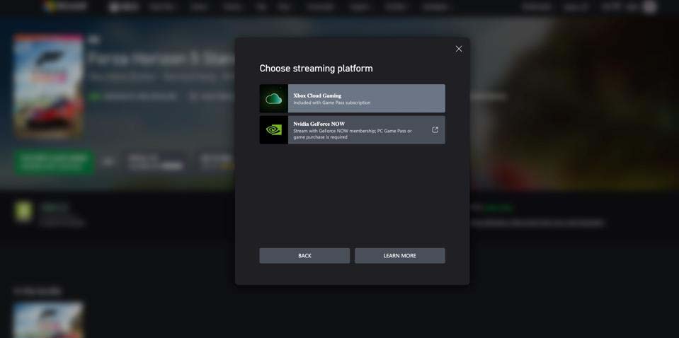 GeForce Now-xCloud
