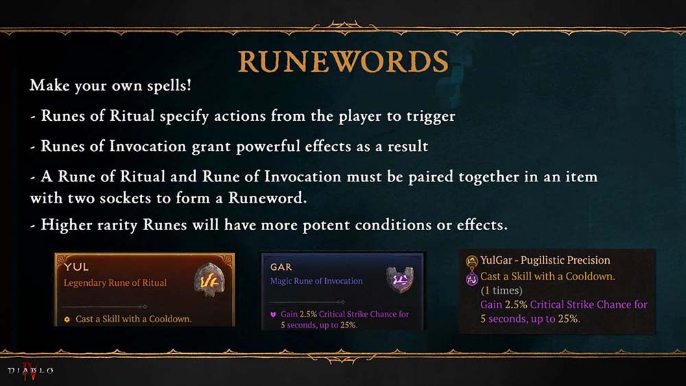 Diablo IV Runes