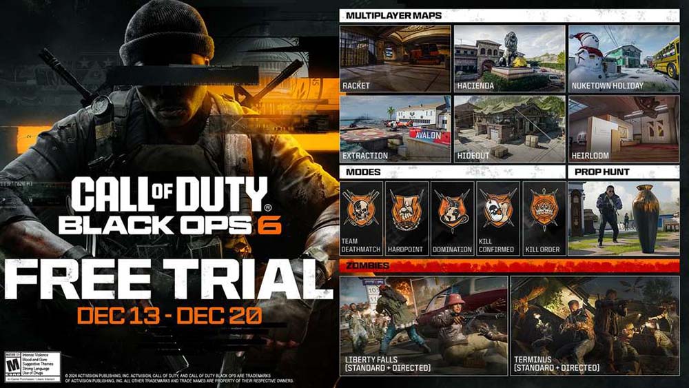 BO6 Gratis Week