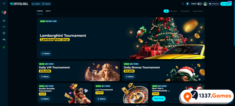 CrystalRoll bonussen legale casinos