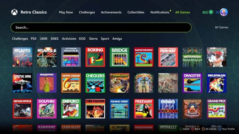 Microsoft voegt meer dan 50 klassieke games van Activision toe aan ‘Retro Classics’