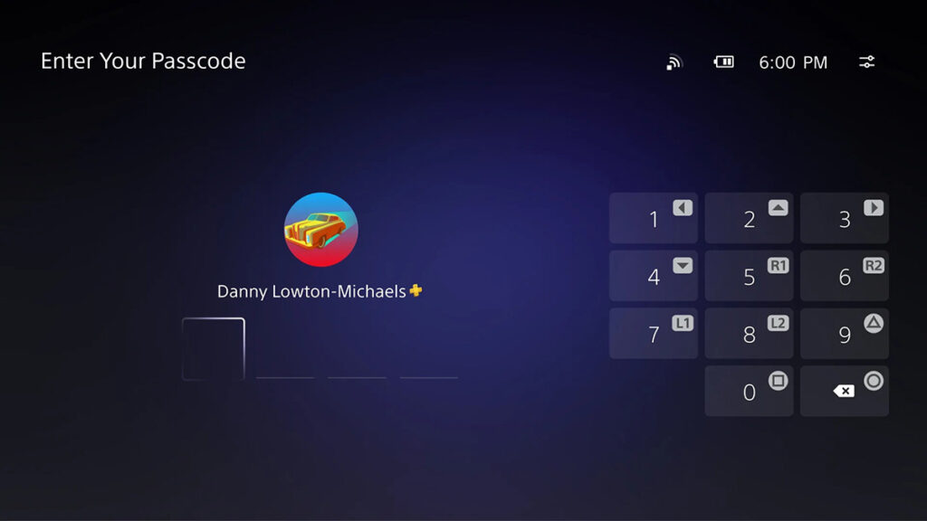 PS Portal Passcode