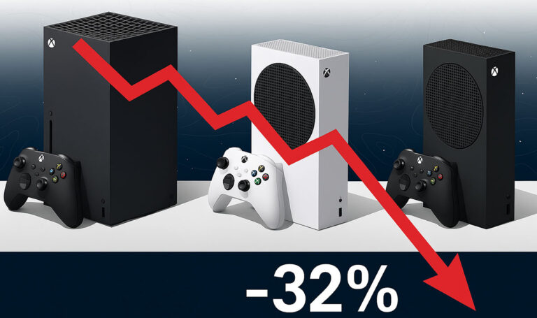 Rode cijfers: Xbox gamingomzet is gedaald met 9% en hardware zakt met 32%