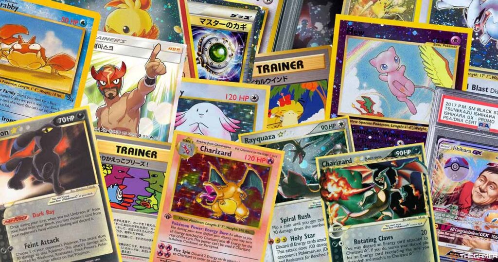 Zeldzame Pokémon kaarten