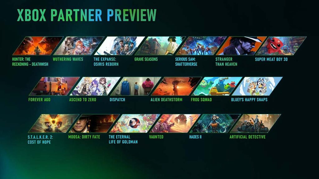 Xbox Partner Preview Maart 2026