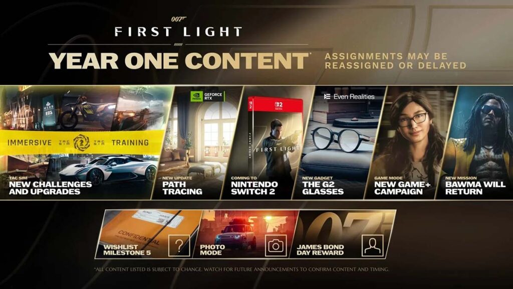 007-First-Light-–-Year-One-Content