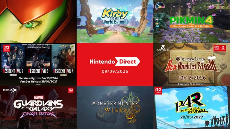 Alle hoogtepunten van de Nintendo Direct september 2026 showcase op een rijtje