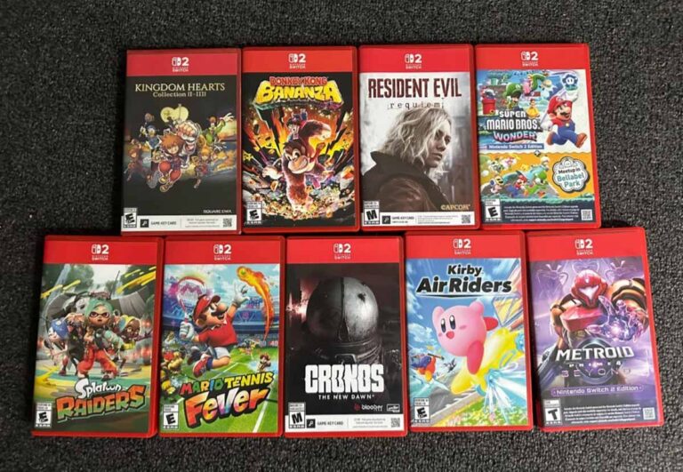 Nintendo heeft in tegenstelling tot PlayStation geen plannen om te stoppen met fysieke games